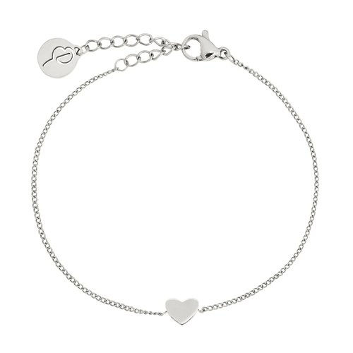 Armband Pure Heart Mini, hjärta - Edblad, Silver