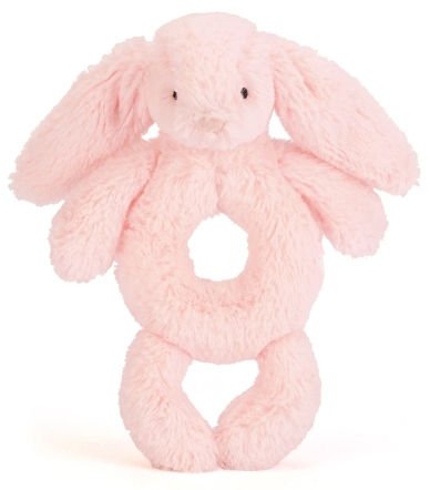 Bashful Kanin Skallra, rosa - Jellycat