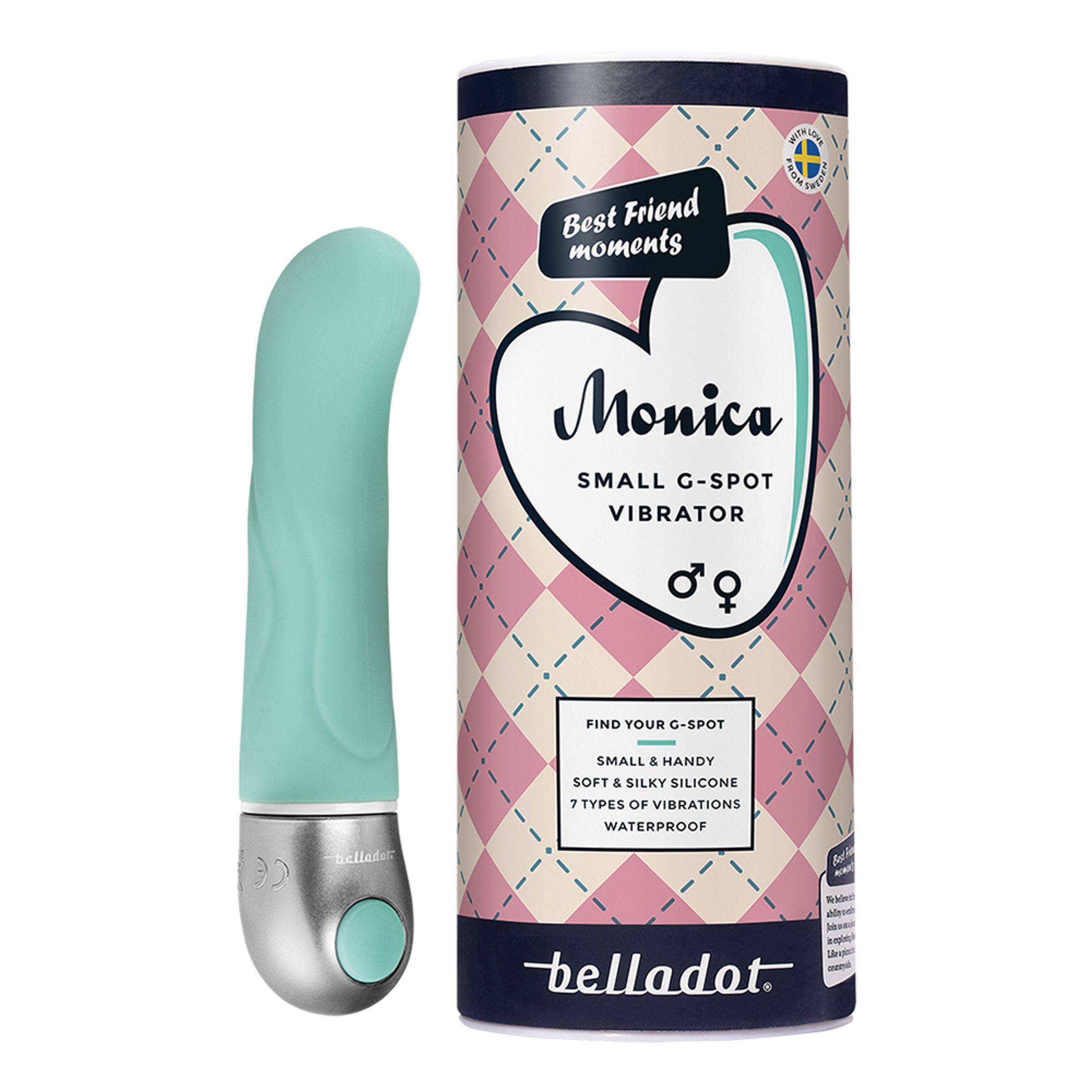 Belladot G-Punktsvibrator Monica - Grön