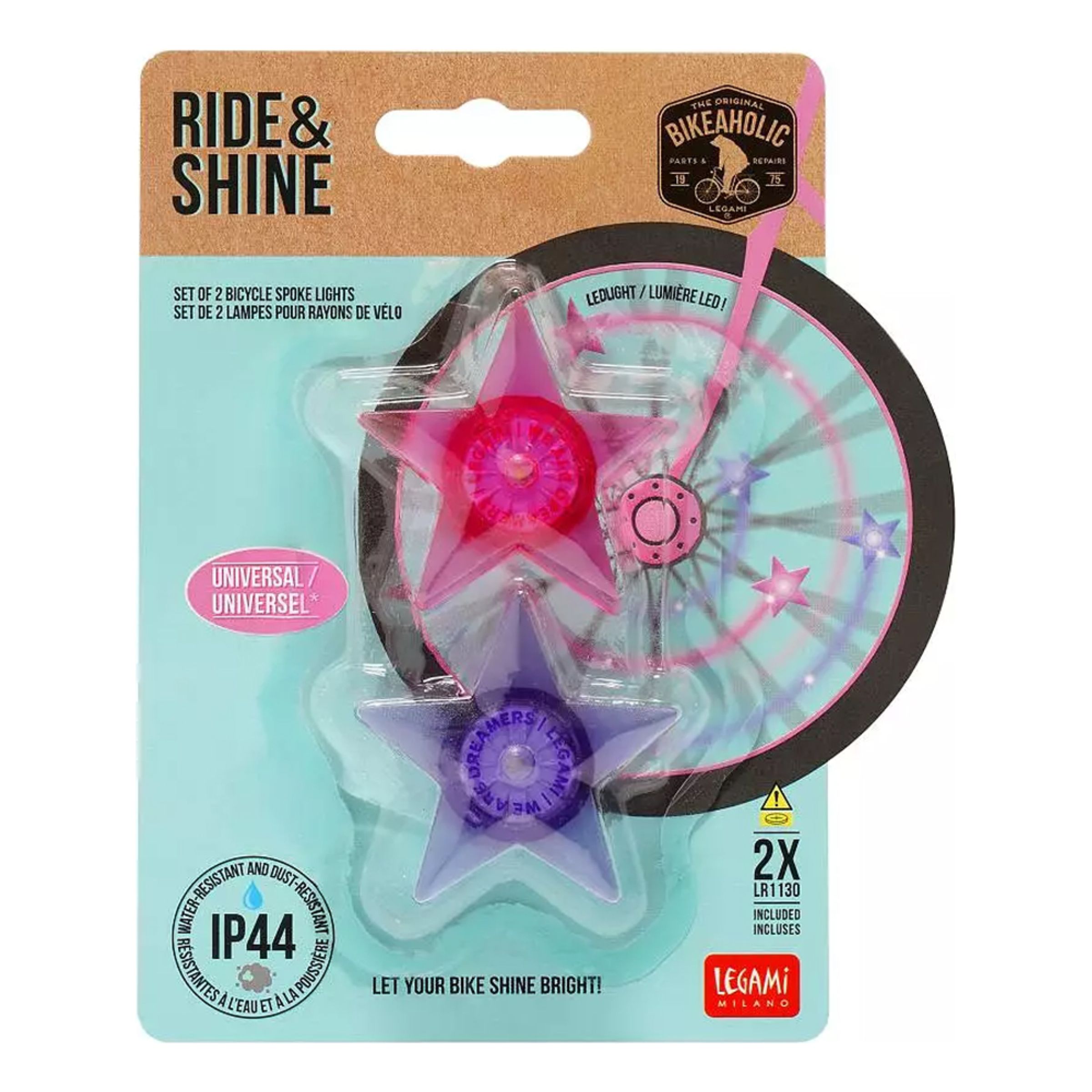 Belysning till Cykelhjul Unicorn