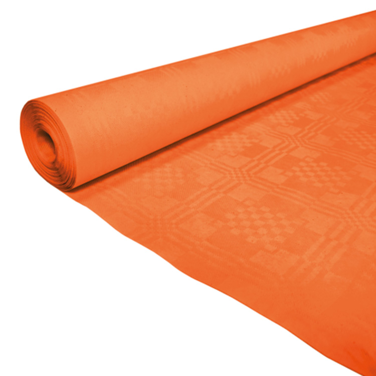 Bordsduk I Papp Orange 1,19x8m