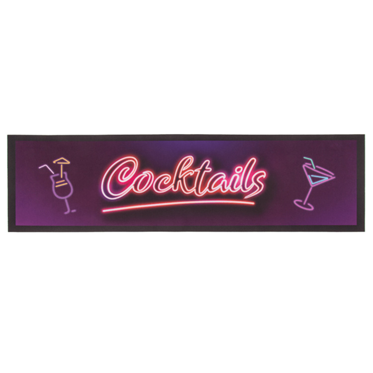 Bordslöpare "Cocktails" till Hemmabar 89x25cm