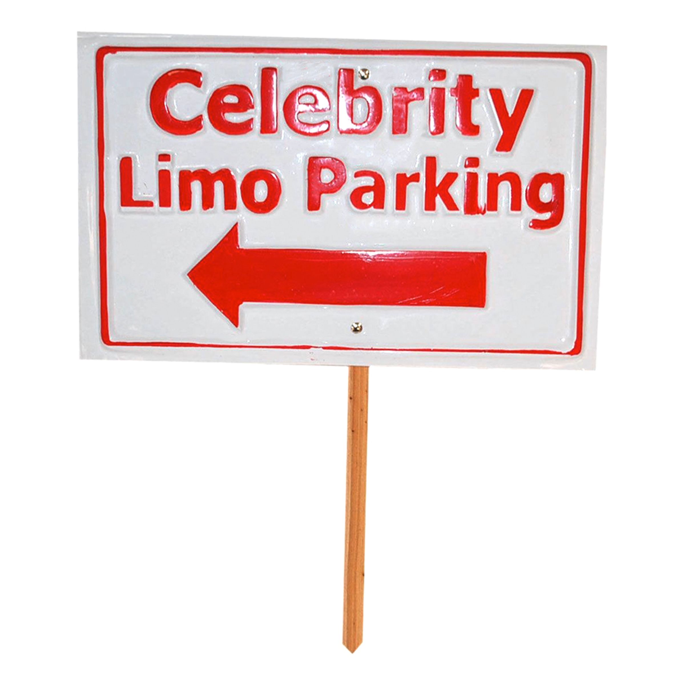 Celebrity Limo Parking Skylt