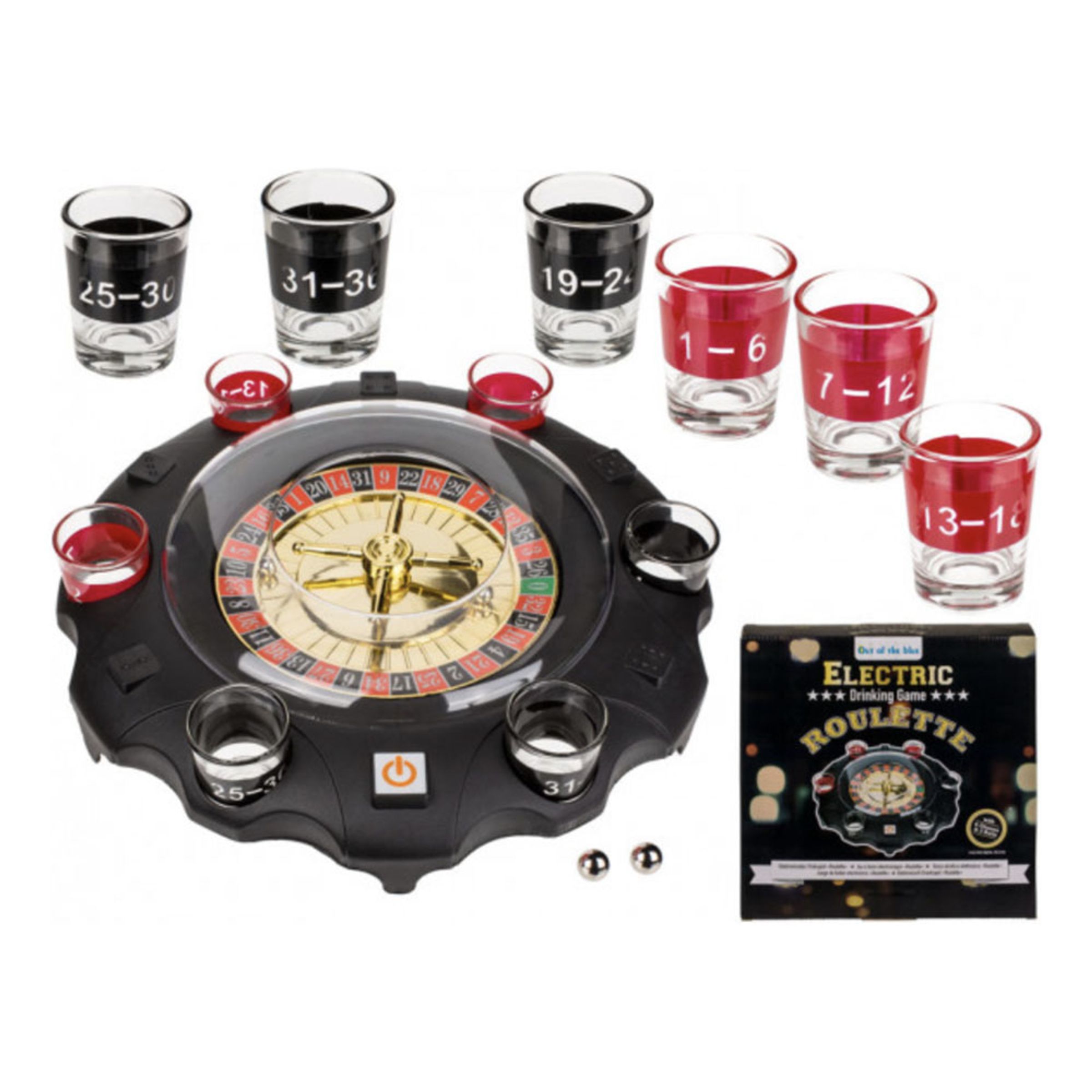 Elektroniskt Shot Roulette Festspel