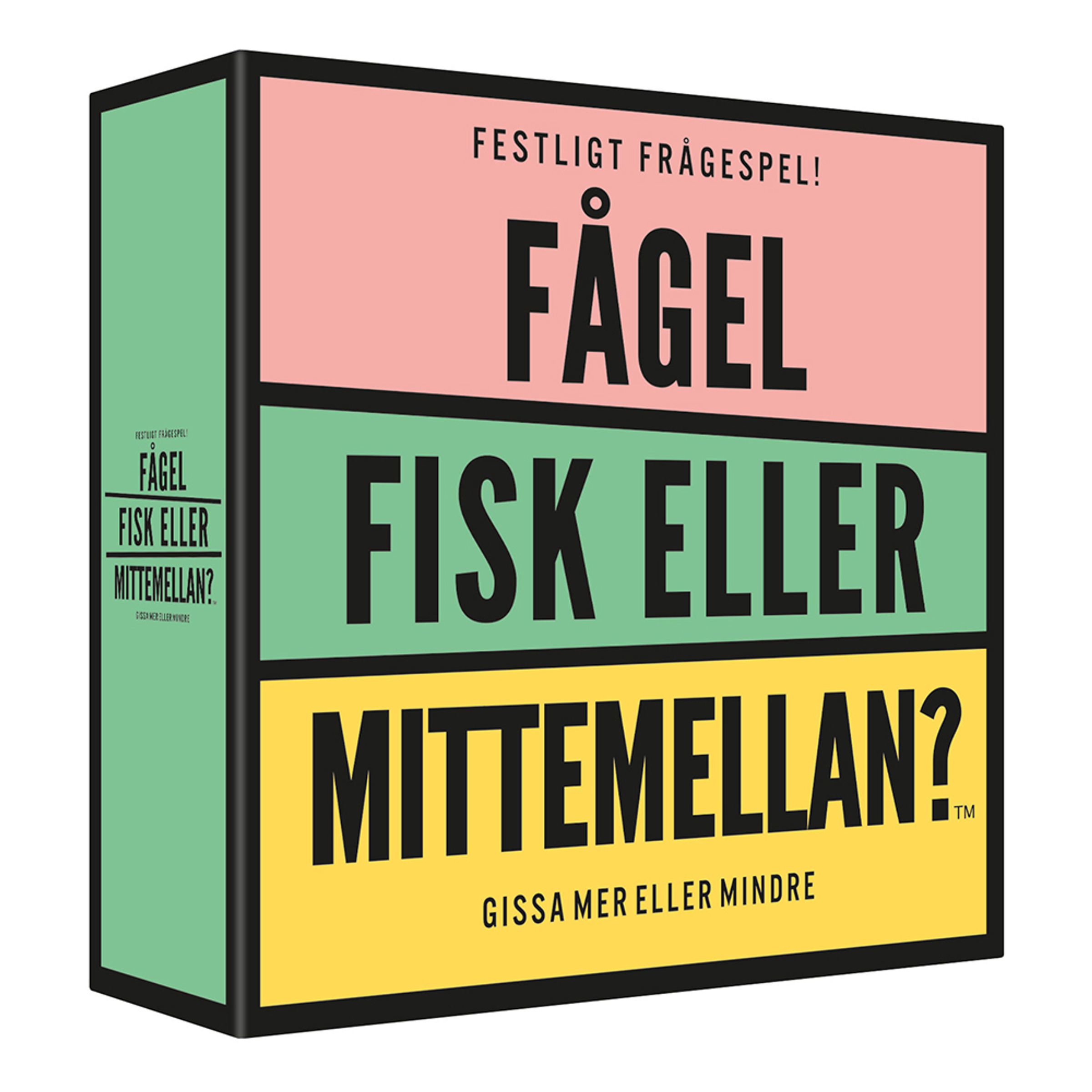 Fågel, Fisk eller Mittemellan Frågespel