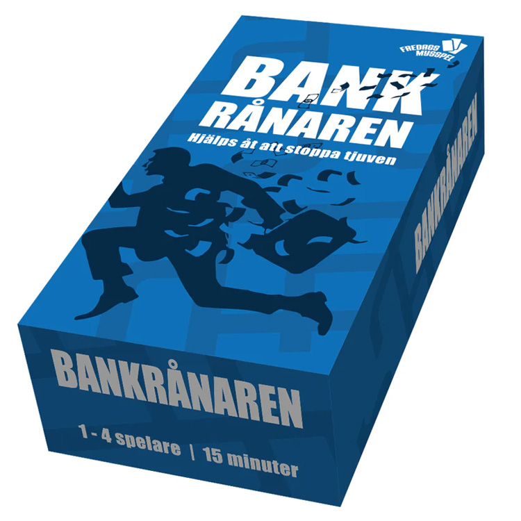 Familjestrategi Bankrånaren Spel