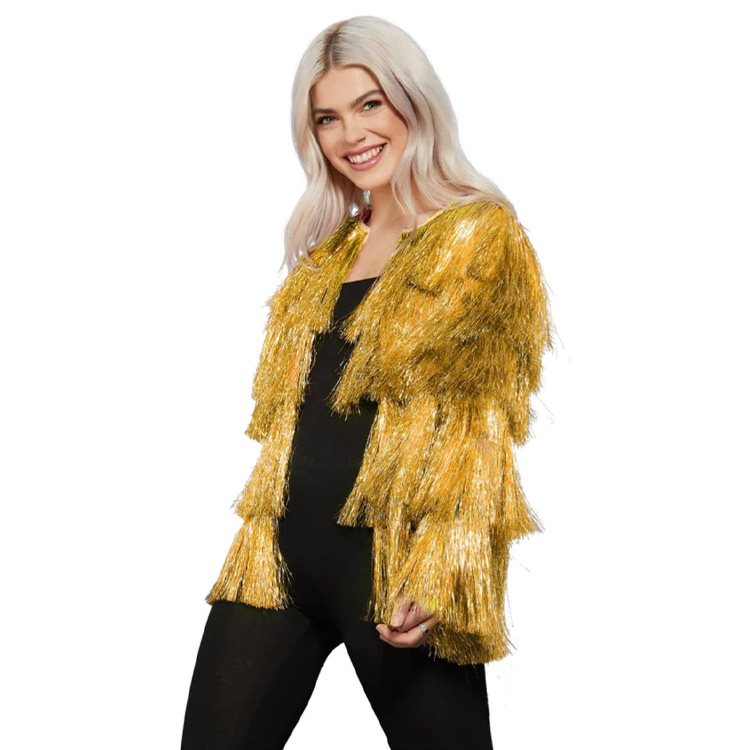 Fever Glitterjacka Guld L/XL