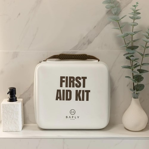 First Aid Kit - Förbandsväska, Vit, Vit