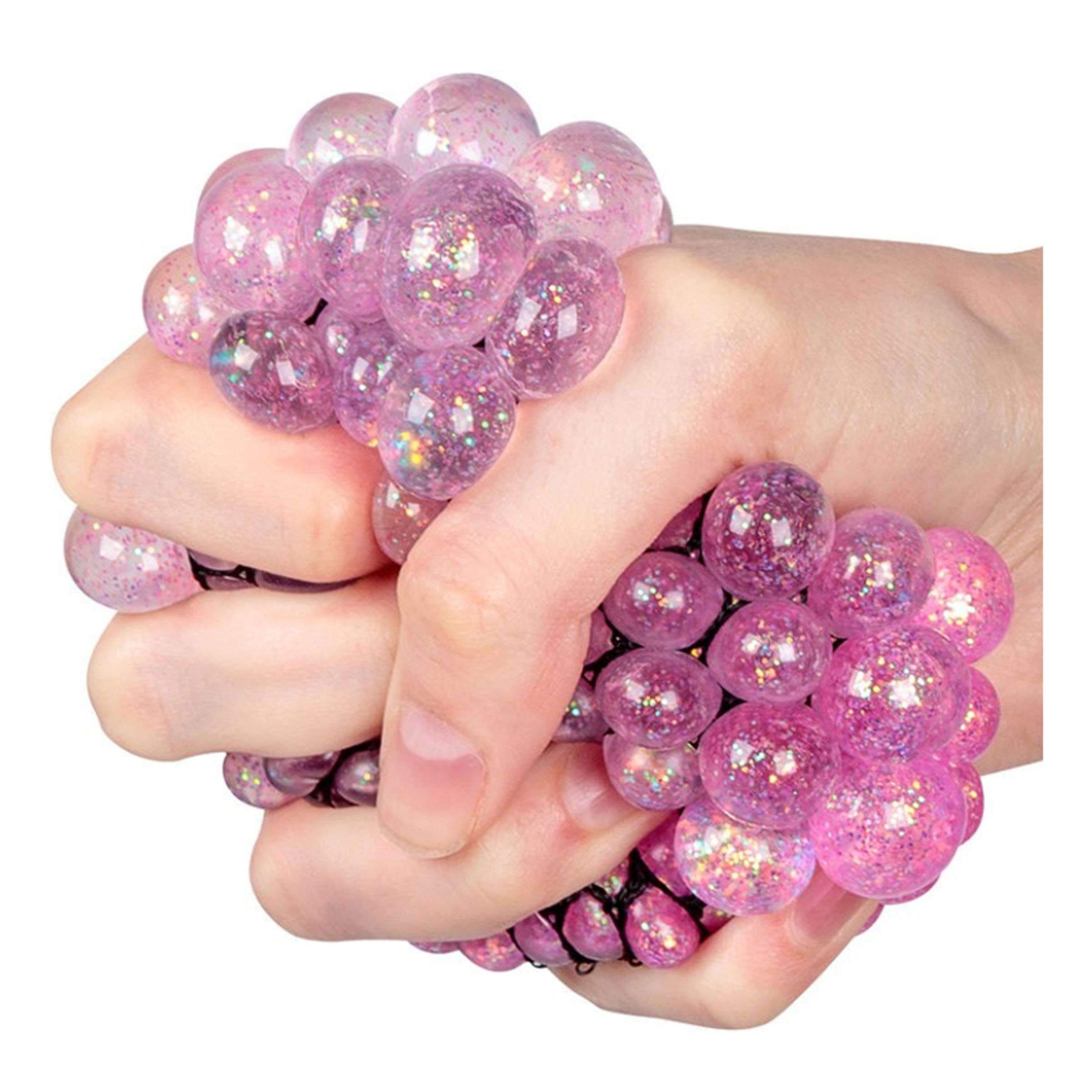 Glitter Squishy Mesh Ball