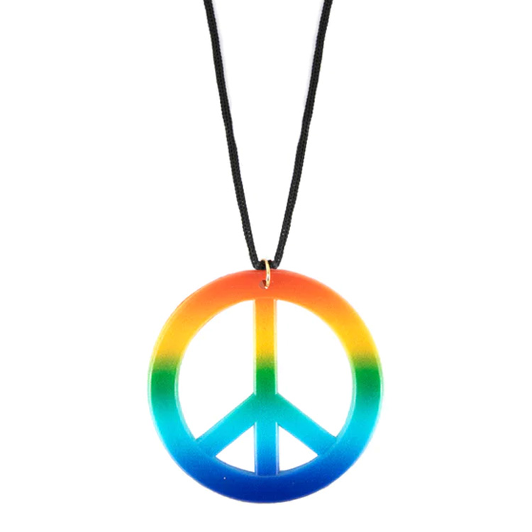 Halsband Peacetecken