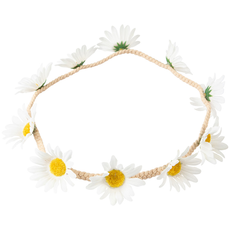 Hårband Blommor Prästkrage