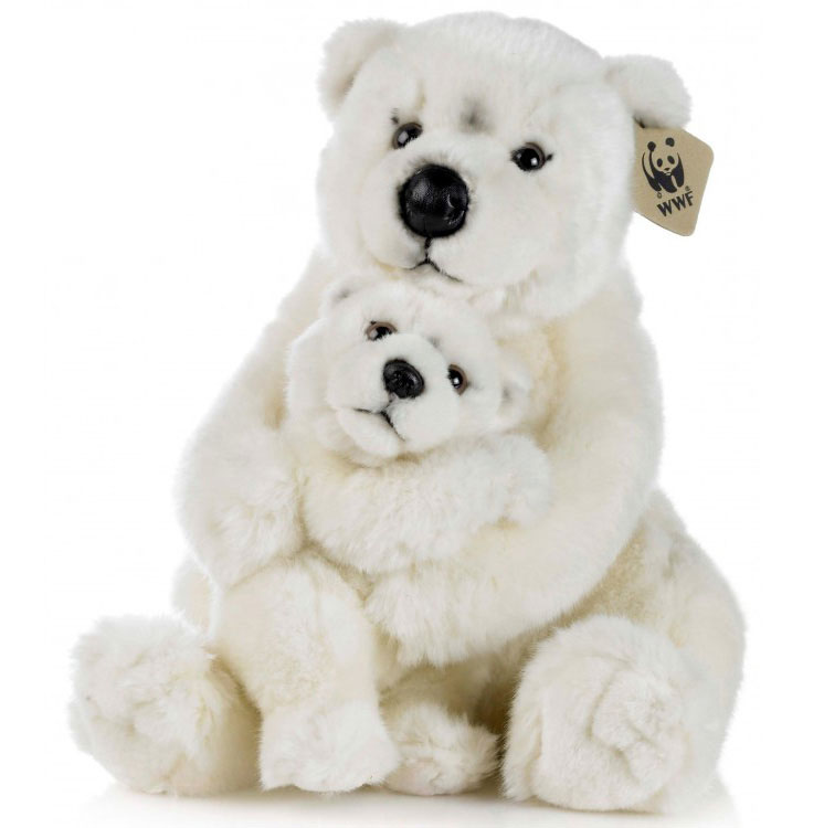 Isbjörn med baby - WWF
