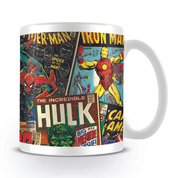 Marvel Retromotiv Mugg