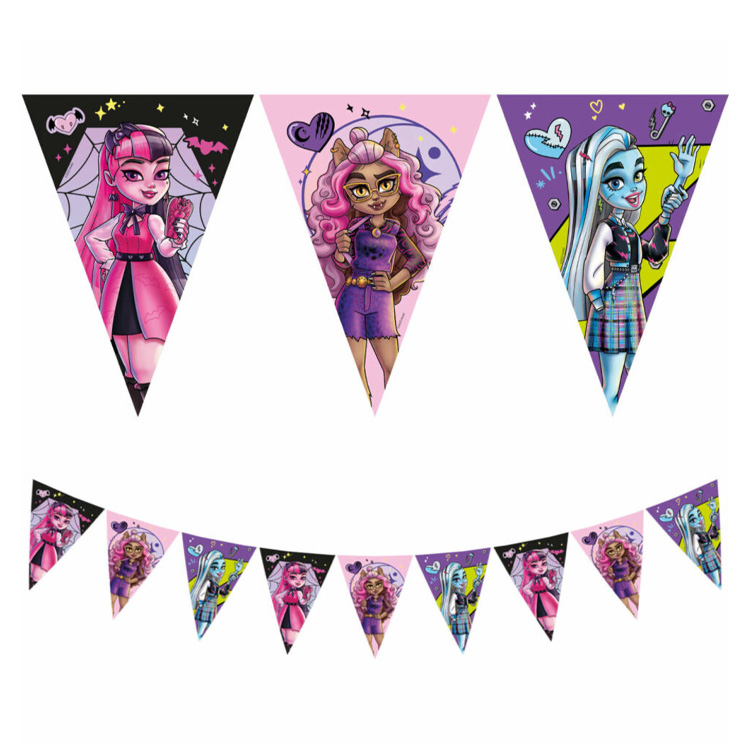 Monster High Flaggbanderoll