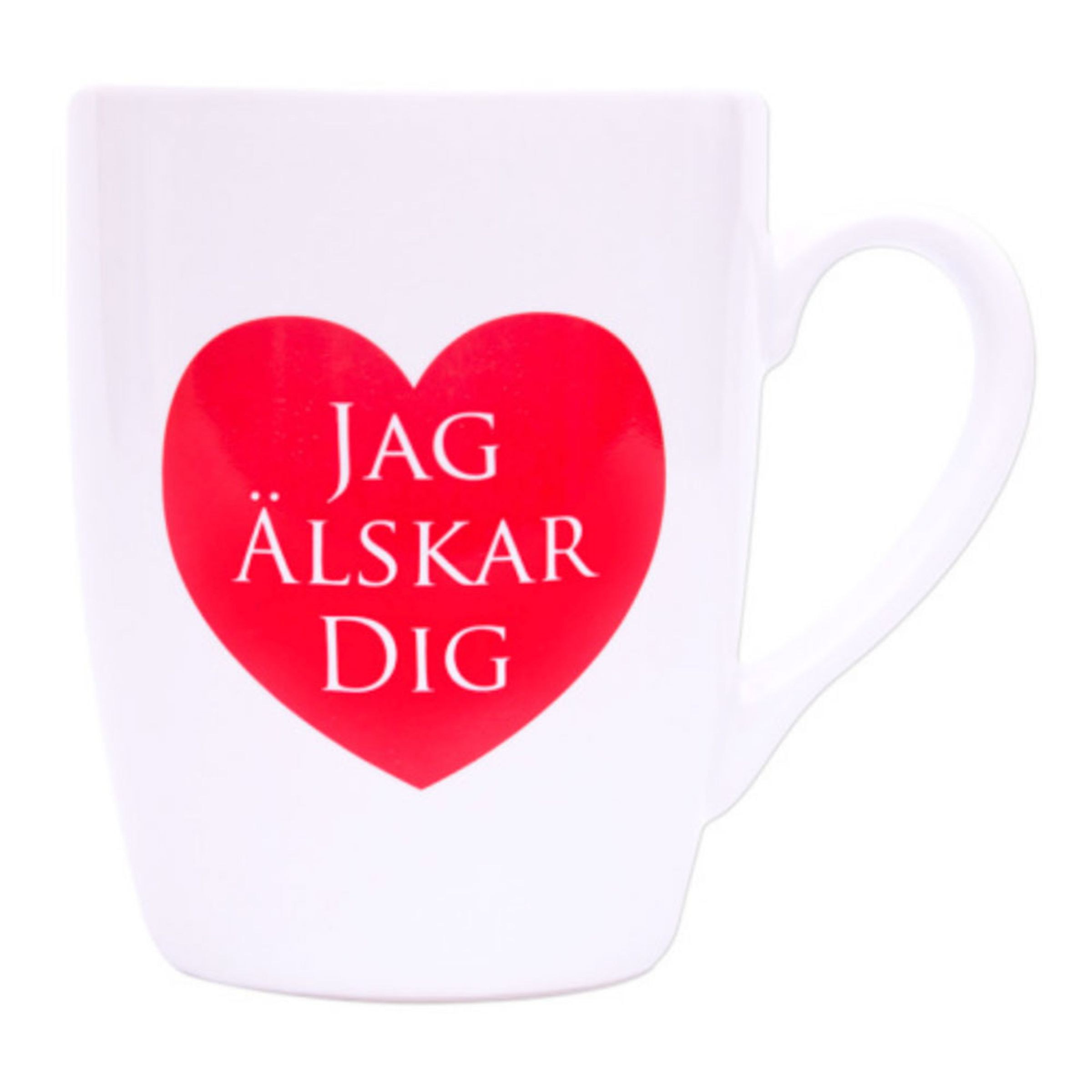 Mugg Jag Älskar Dig