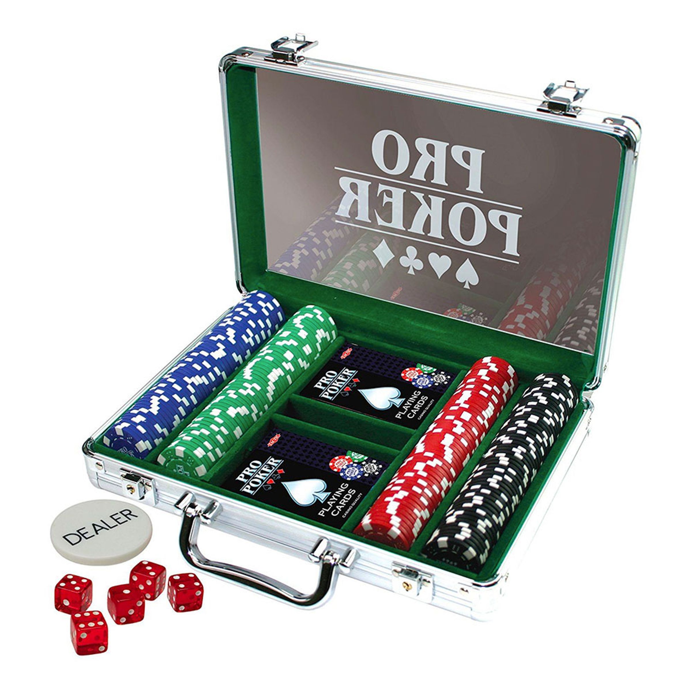 Pokerset i Aluminiumväska