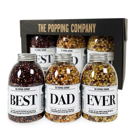 Popcorn presentkit - Best Dad Ever