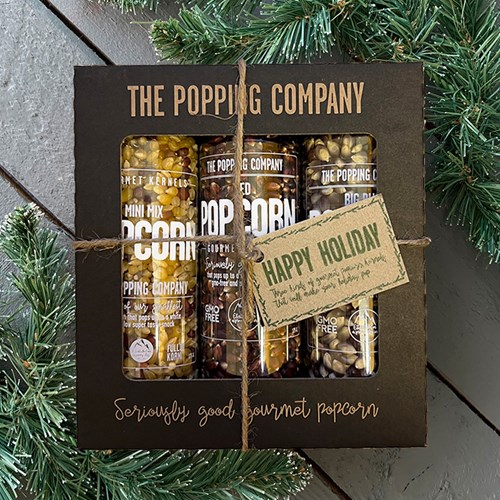 Popcorn presentkit - Happy Holidays