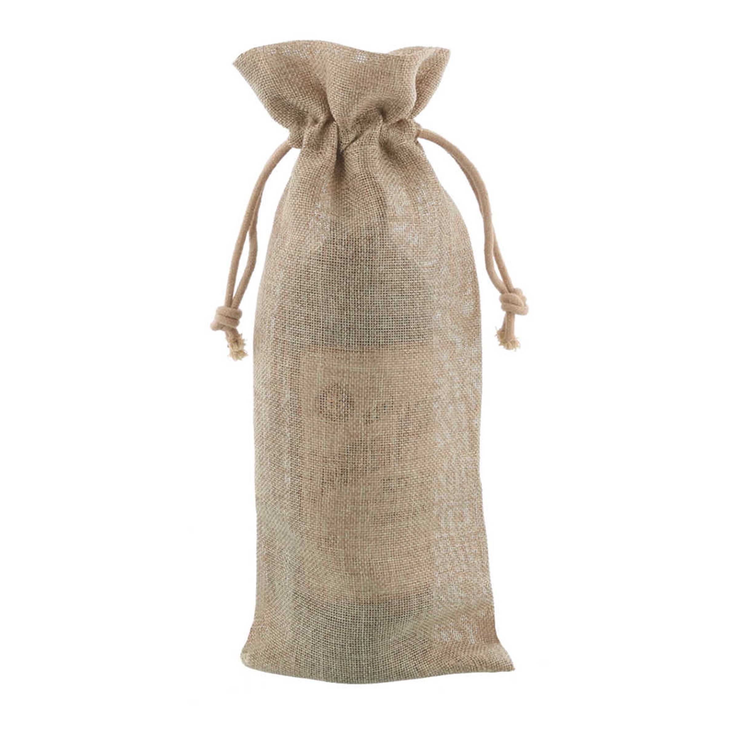 Presentpåse Flaska i Jute