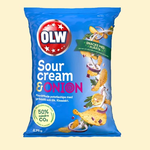 RÄDDA VARORNA - CHIPS, OLW Sour Cream & Onion