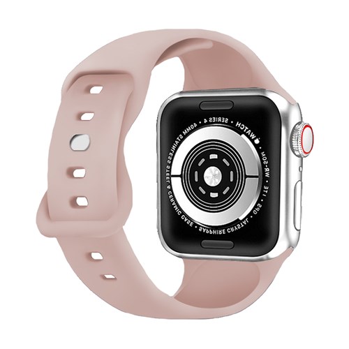 Silikonarmband för Apple Watch, Rosa, 38/40 mm