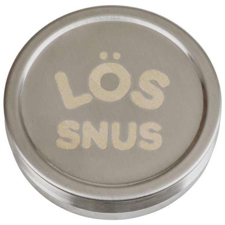 Snusdosa Rostfritt Stål Lössnus