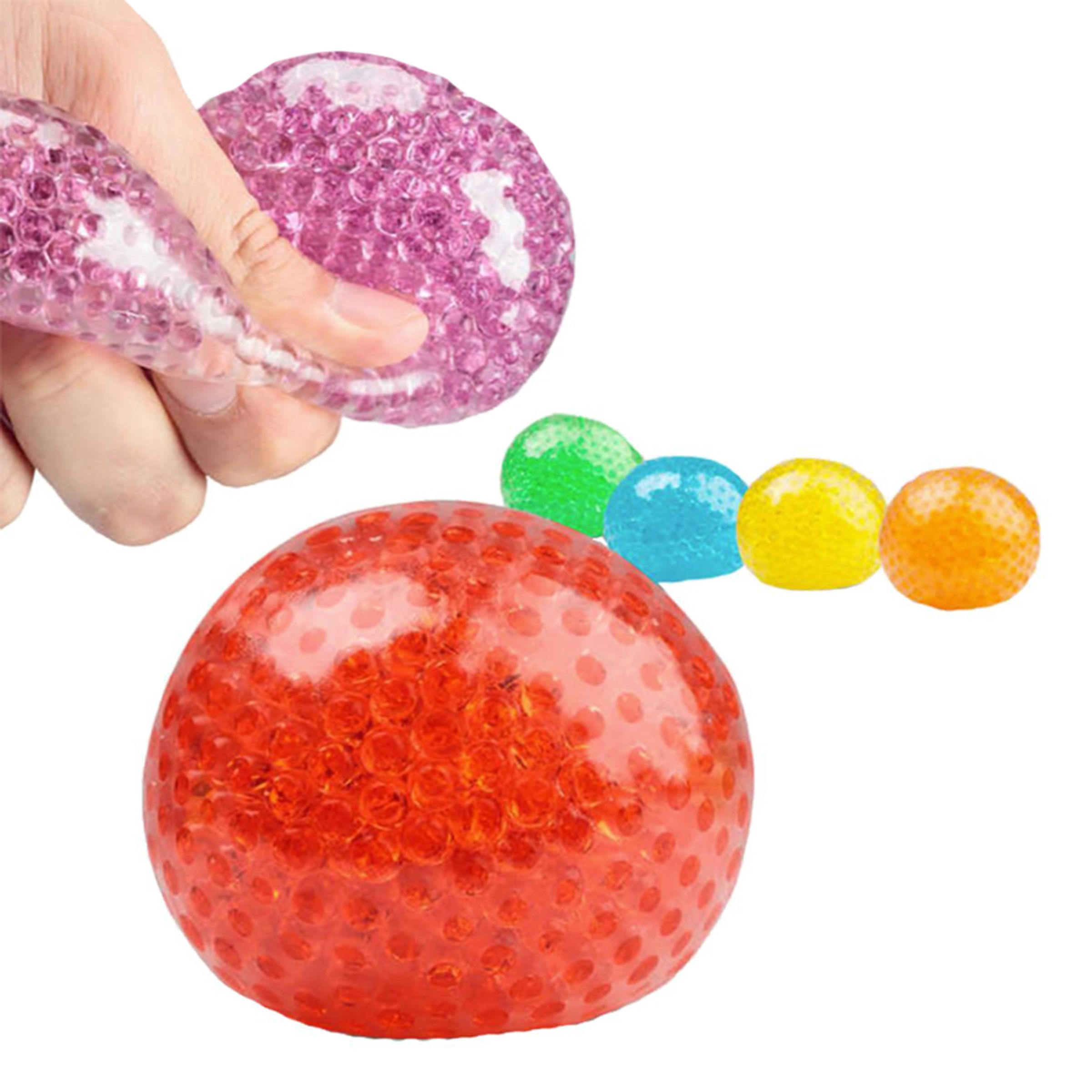 Stressboll Jelly med Pärlor